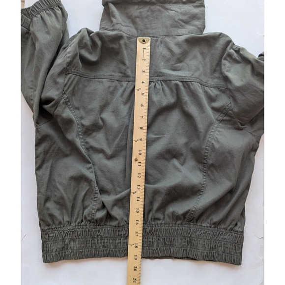 VTG Ashley Utility Jacket Teens Sz XL Outerwear International Lightweight Khaki - Picture 9 of 9